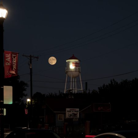 Moon over Frisco