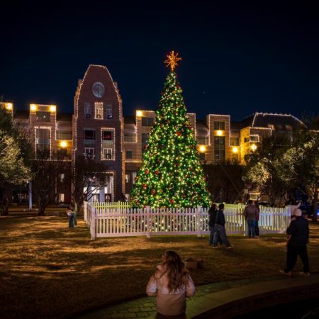 Decorations at the square