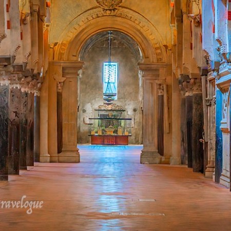 pillars and arch